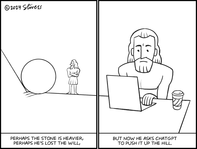 Sisyphus uses ChatGPT